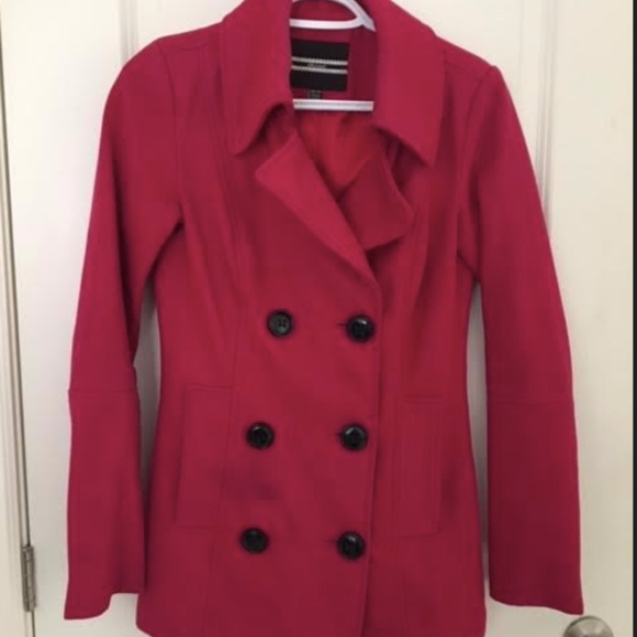 Dynamite magenta dress coat - Picture 1 of 2